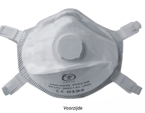 PSP 30-330 Mondmasker FFP3 NR V 