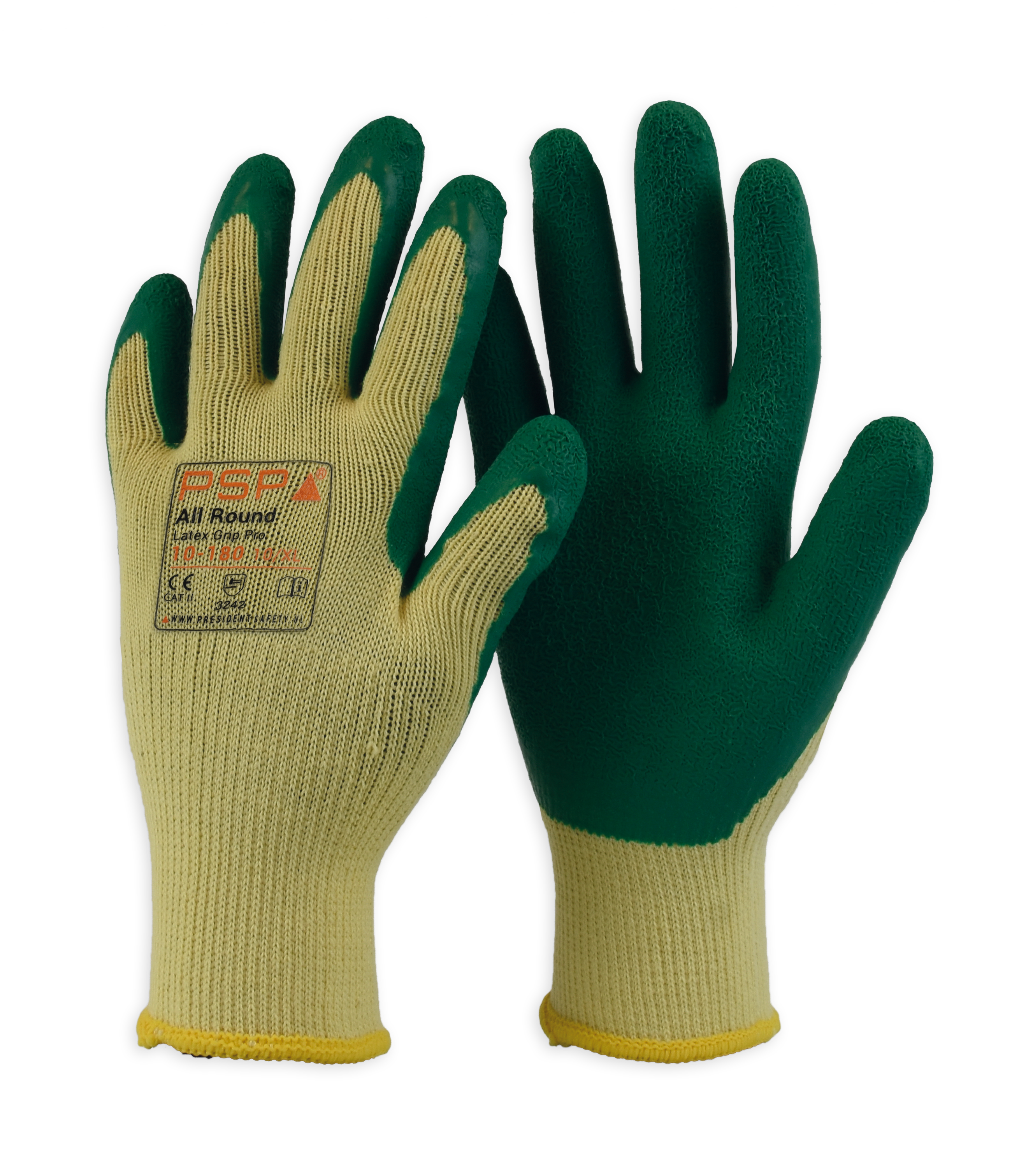 PSP 10-180 Top Latex Green/Yellow, 10