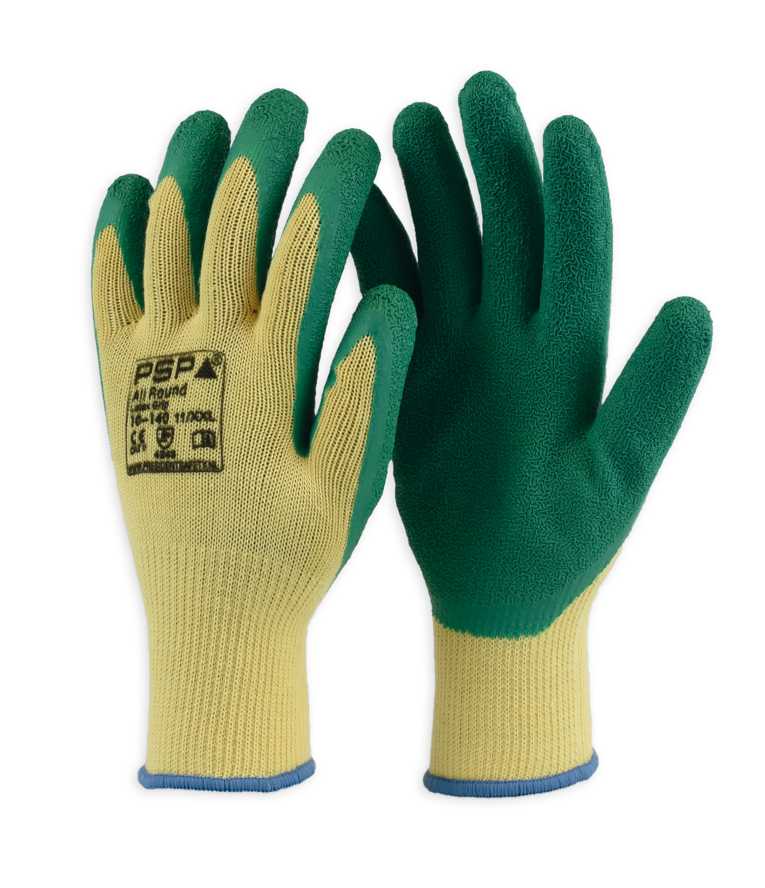 PSP 10-140 Allround Latex Gr/Ylw,  10