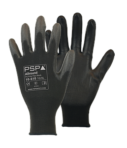 PSP 10-610 Allround PU Black Poly mt 10