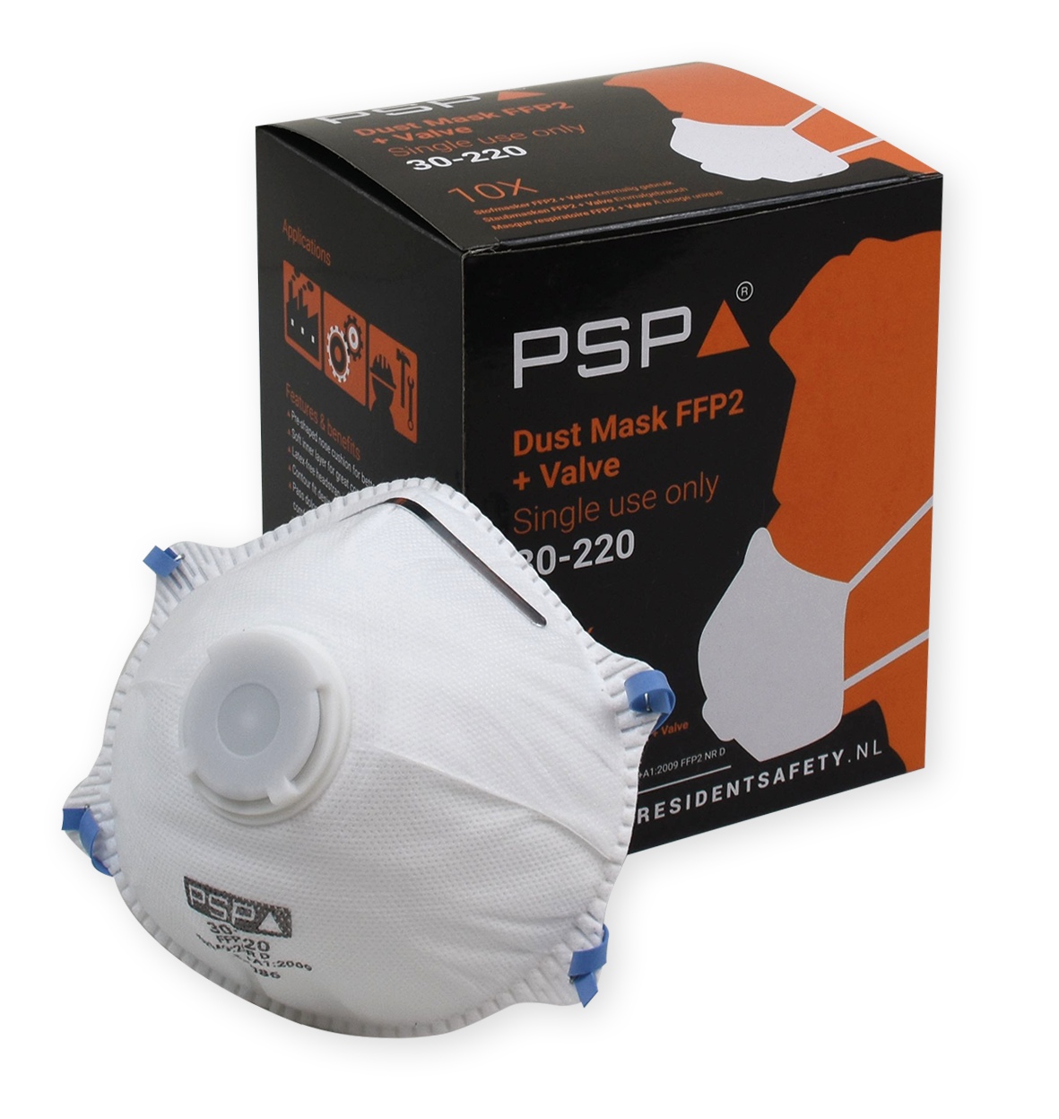 PSP 30-220 Mondmasker FFP2 NR V